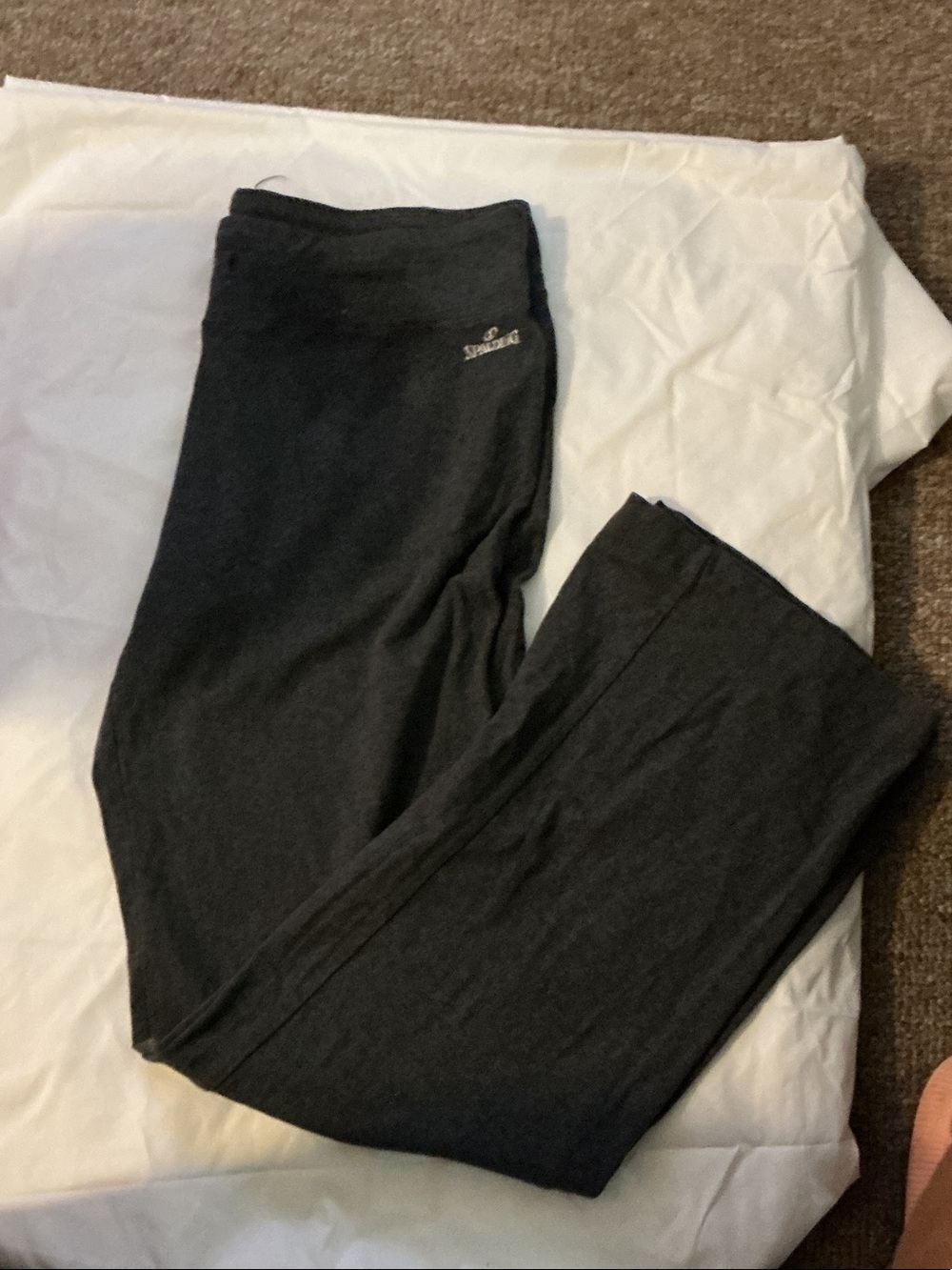 Spalding Dark Charcoal Wide Leg Pants